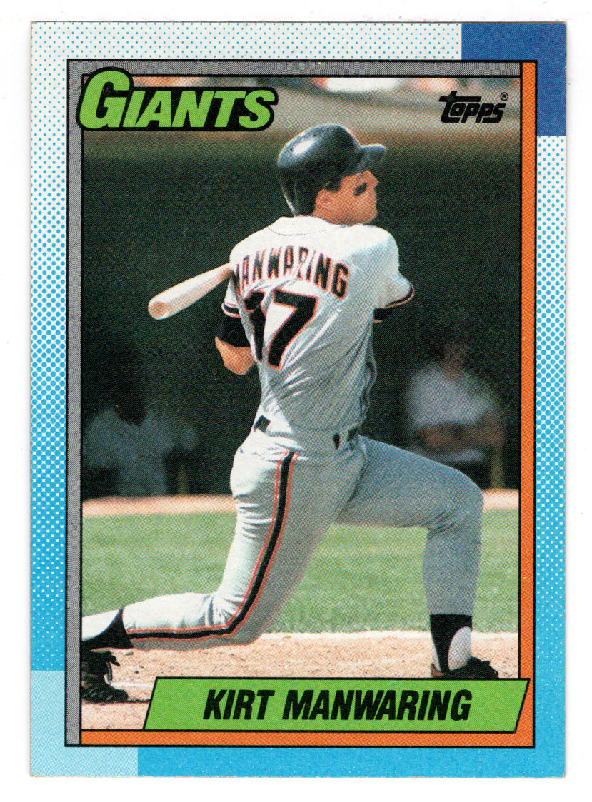 Kirt Manwaring - San Francisco Giants (MLB Baseball Card) 1990 Topps # 678 Mint