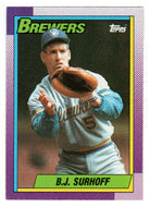 B.J. Surhoff - Milwaukee Brewers (MLB Baseball Card) 1990 Topps # 696 Mint