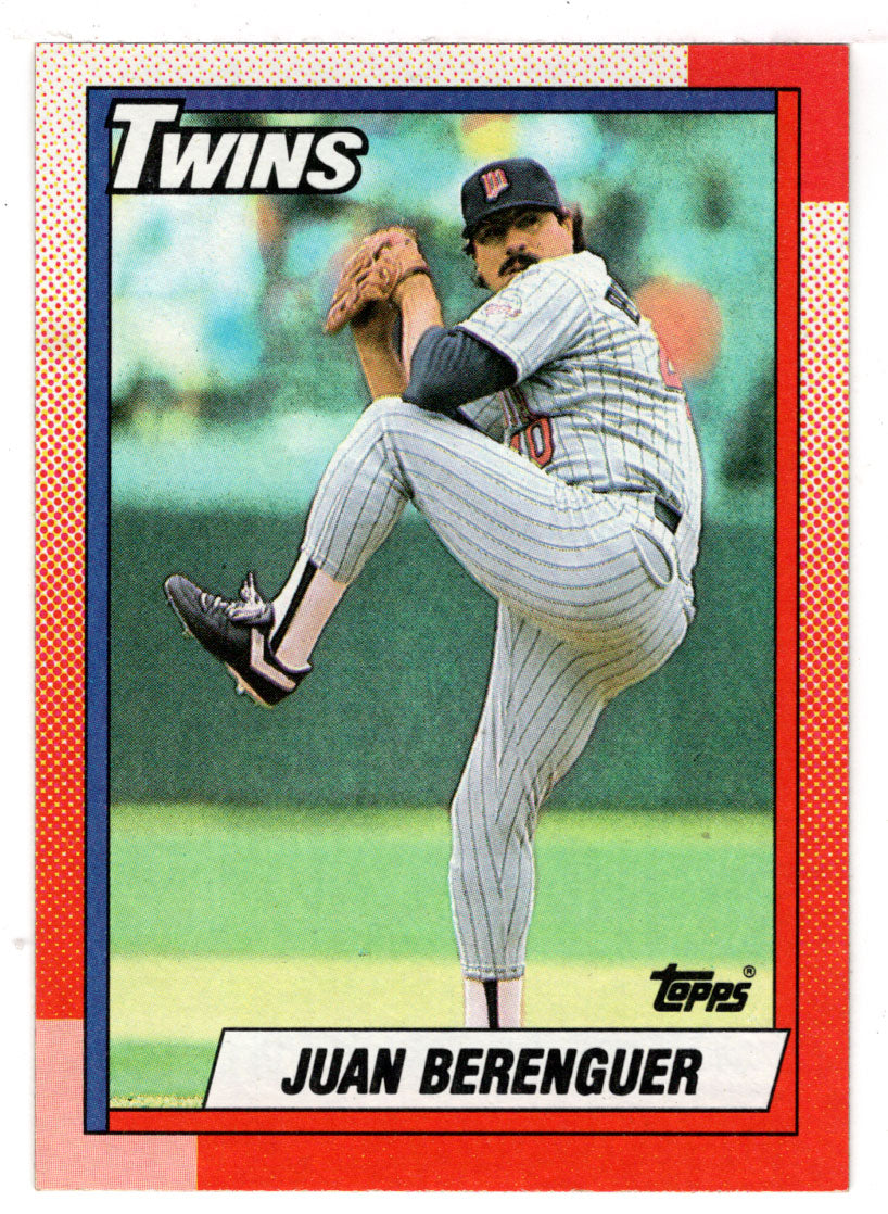Juan Berenguer - Minnesota Twins (MLB Baseball Card) 1990 Topps # 709 Mint