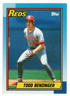 Todd Benzinger - Cincinnati Reds (MLB Baseball Card) 1990 Topps # 712 Mint