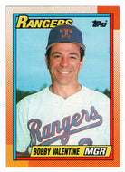 Bobby Valentine - Texas Rangers (MLB Baseball Card) 1990 Topps # 729 Mint