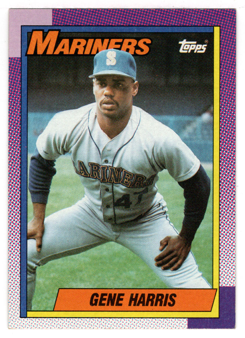 Gene Harris - Seattle Mariners (MLB Baseball Card) 1990 Topps # 738 Mint