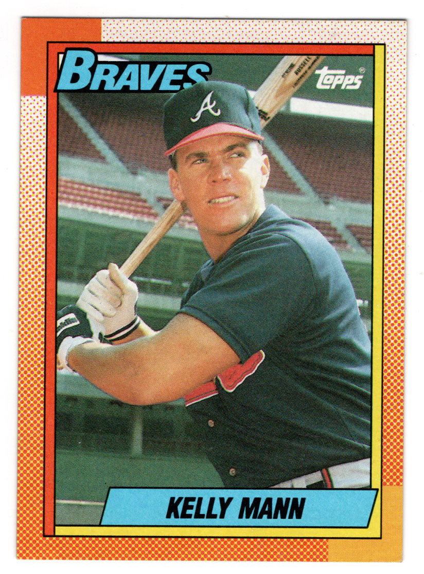Kelly Mann RC - Atlanta Braves (MLB Baseball Card) 1990 Topps # 744 Mint