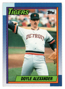 Doyle Alexander - Detroit Tigers (MLB Baseball Card) 1990 Topps # 748 Mint