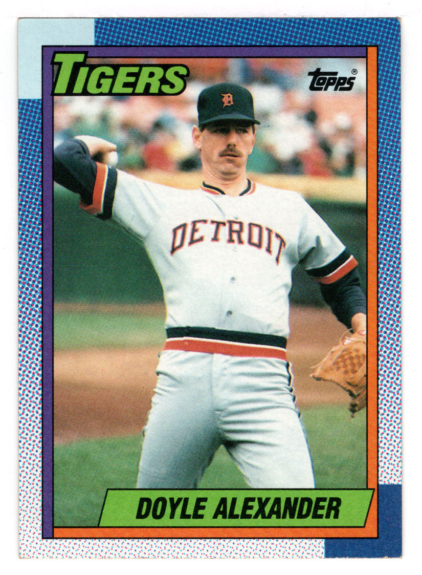 Doyle Alexander - Detroit Tigers (MLB Baseball Card) 1990 Topps # 748 Mint