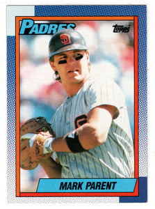 Mark Parent - San Diego Padres (MLB Baseball Card) 1990 Topps # 749 Mint