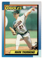 Mark Thurmond - Baltimore Orioles (MLB Baseball Card) 1990 Topps # 758 Mint