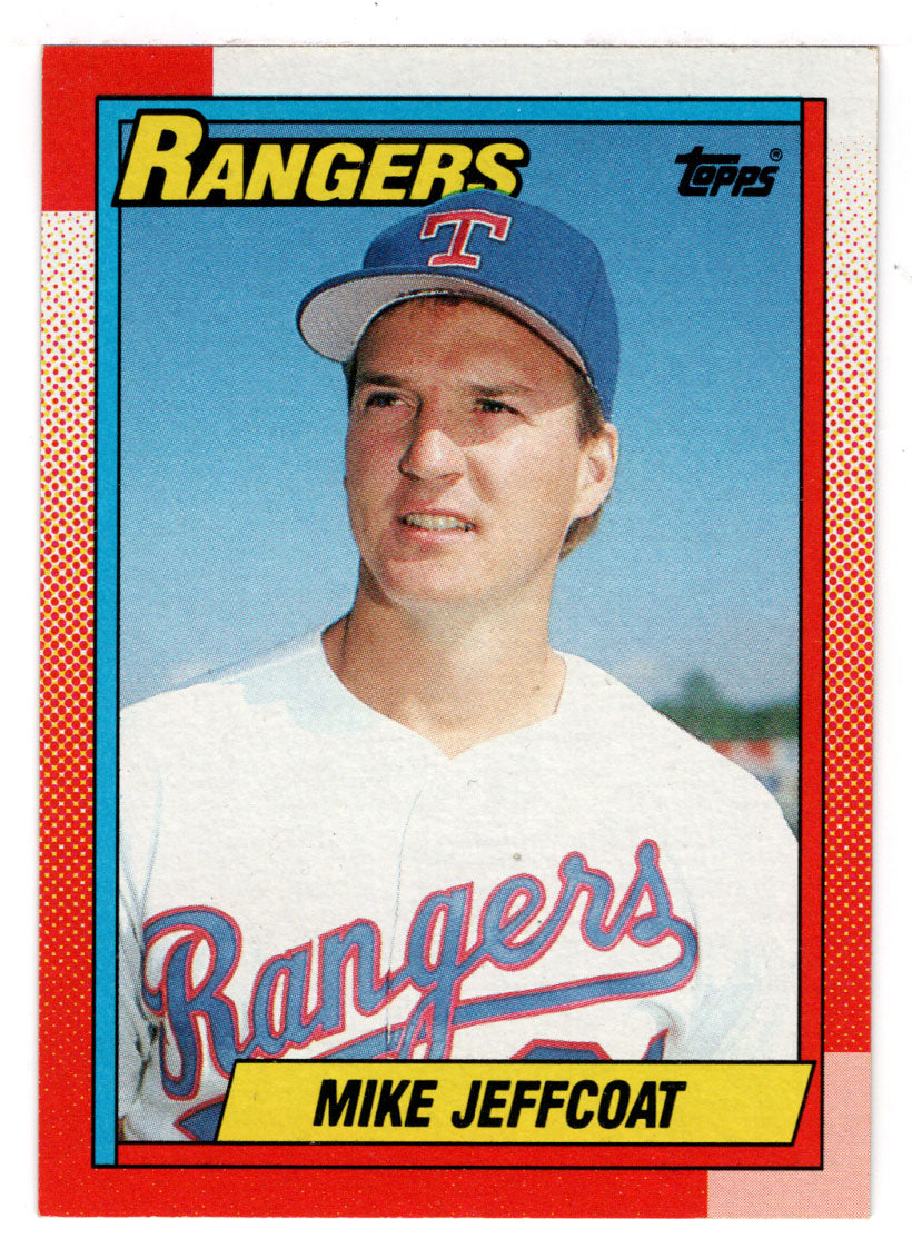 Mike Jeffcoat - Texas Rangers (MLB Baseball Card) 1990 Topps # 778 Mint
