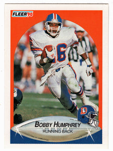 Bobby Humphrey - Denver Broncos (NFL Football Card) 1990 Fleer # 23 Mint