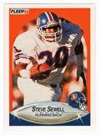 Steve Sewell - Denver Broncos (NFL Football Card) 1990 Fleer # 30 Mint