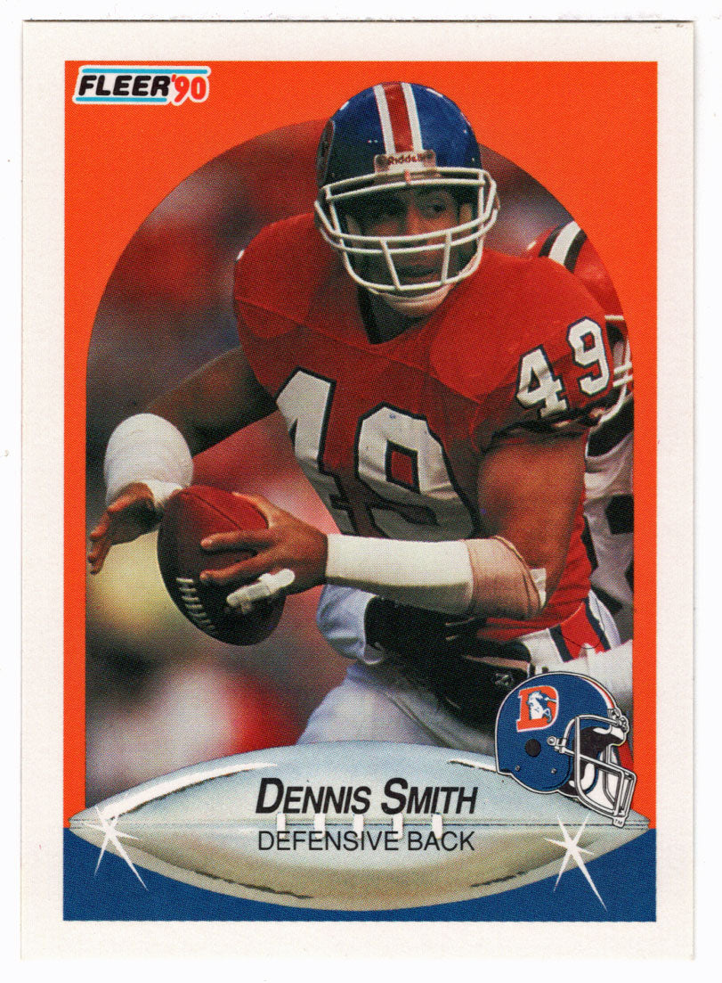 Dennis Smith - Denver Broncos (NFL Football Card) 1990 Fleer # 31 Mint