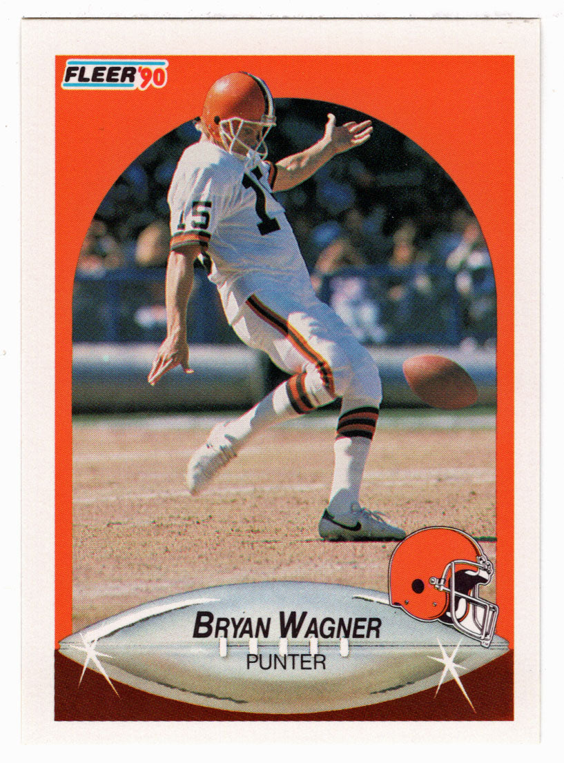 Bryan Wagner - Cleveland Browns (NFL Football Card) 1990 Fleer # 59 Mint