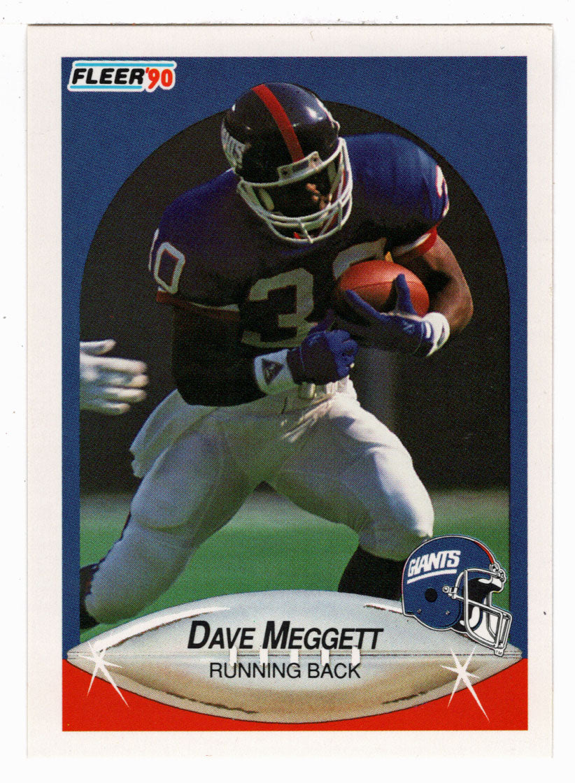 Dave Meggett - New York Giants (NFL Football Card) 1990 Fleer # 73 Min –  PictureYourDreams