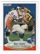 Bart Oates - New York Giants (NFL Football Card) 1990 Fleer # 74 Mint