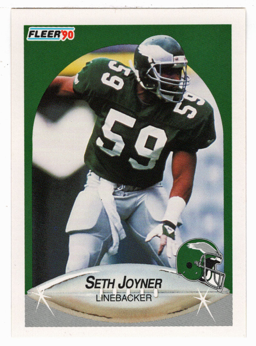 Seth Joyner - Philadelphia Eagles (NFL Football Card) 1990 Fleer # 87 Mint