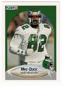 Mike Quick - Philadelphia Eagles (NFL Football Card) 1990 Fleer # 88 M –  PictureYourDreams