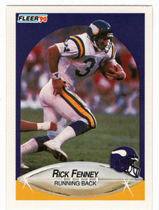 Rick Fenney - Minnesota Vikings (NFL Football Card) 1990 Fleer # 98 Mint