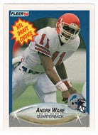 Andre Ware RC - Minnesota Vikings - NFL Draft Choice (NFL Football Card) 1990 Fleer # 103 Mint