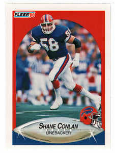 Shane Conlan - Buffalo Bills (NFL Football Card) 1990 Fleer # 112 Mint