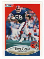 Shane Conlan - Buffalo Bills (NFL Football Card) 1990 Fleer # 112 Mint