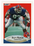 Scott Radecic - Buffalo Bills (NFL Football Card) 1990 Fleer # 118 Mint