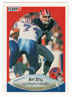 Art Still - Buffalo Bills (NFL Football Card) 1990 Fleer # 123 Mint