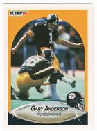 Gary Anderson - Pittsburgh Steelers (NFL Football Card) 1990 Fleer # 139 Mint