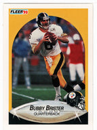 Bubby Brister - Pittsburgh Steelers (NFL Football Card) 1990 Fleer # 140 Mint