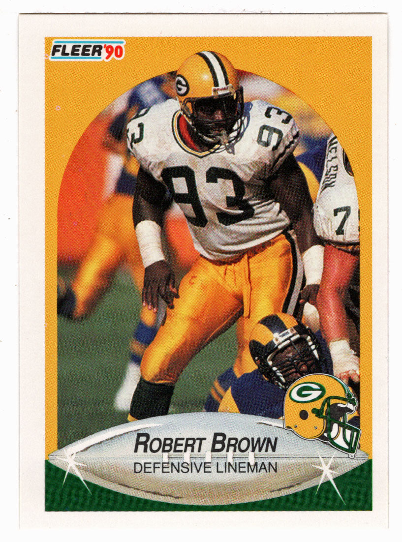 Robert Brown RC - Green Bay Packers (NFL Football Card) 1990 Fleer # 169 Mint