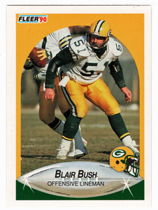 Blair Bush - Green Bay Packers (NFL Football Card) 1990 Fleer # 170 Mint
