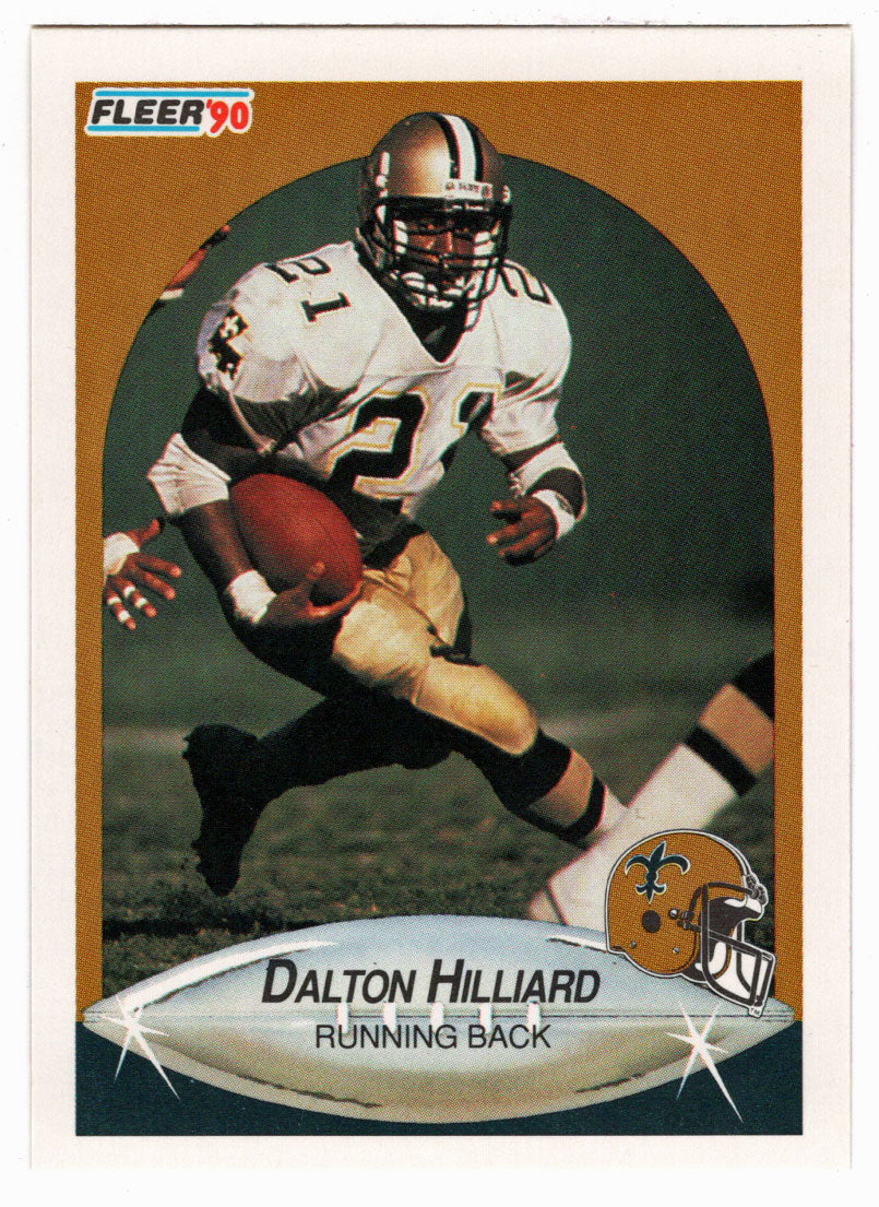 Dalton Hilliard - New Orleans Saints (NFL Football Card) 1990 Fleer # –  PictureYourDreams