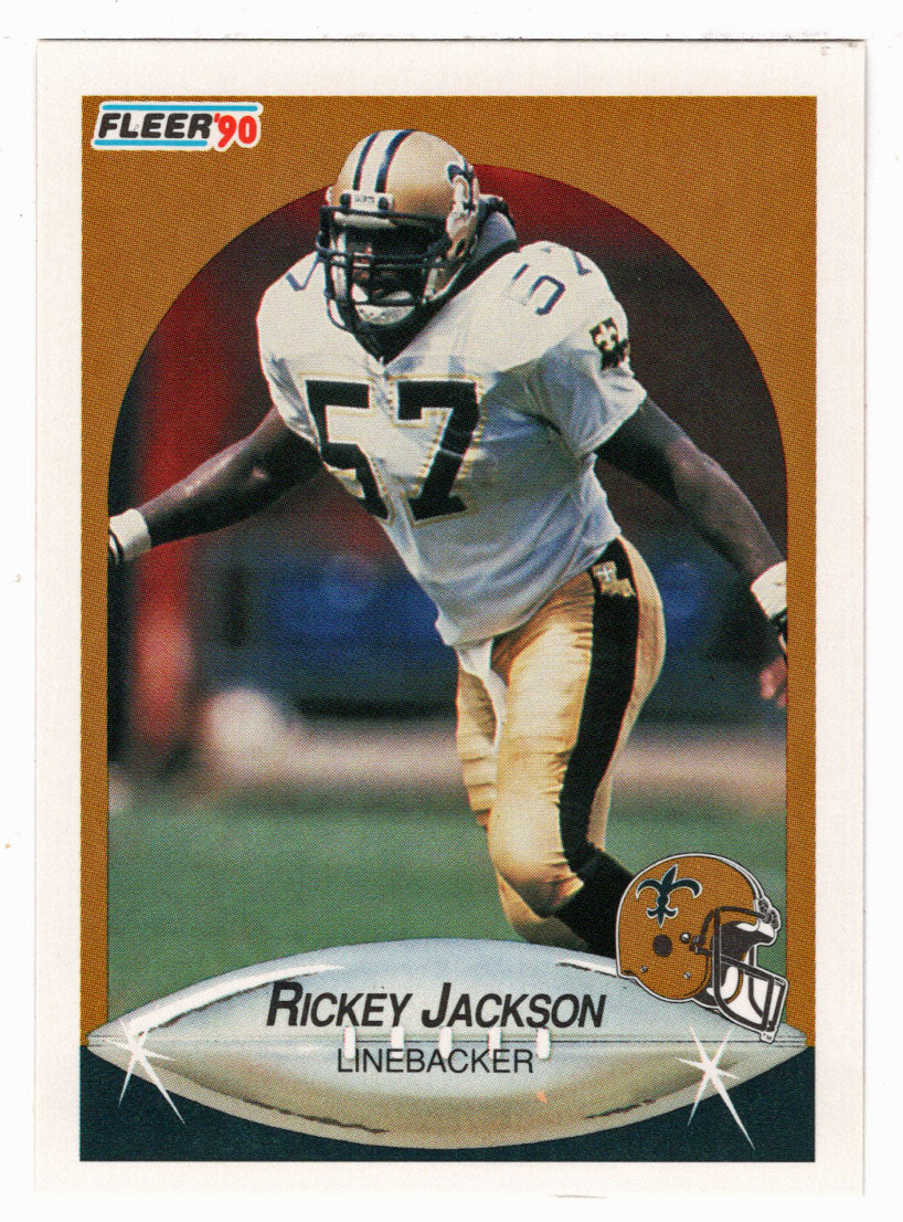 Rickey Jackson - New Orleans Saints (NFL Football Card) 1990 Fleer # 190 Mint