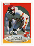 Albert Lewis - Kansas City Chiefs (NFL Football Card) 1990 Fleer # 201 Mint