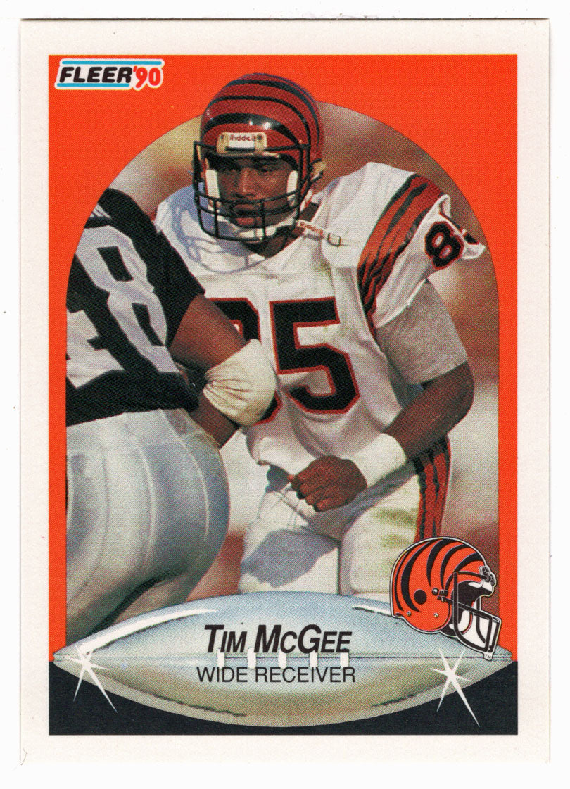 Tim McGee - Cincinnati Bengals (NFL Football Card) 1990 Fleer # 219 Mint