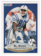 Bill Brooks - Indianapolis Colts (NFL Football Card) 1990 Fleer # 229 Mint