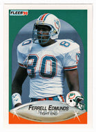 Ferrell Edmunds - Miami Dolphins (NFL Football Card) 1990 Fleer # 240 Mint