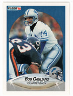 Bob Gagliano - Detroit Lions (NFL Football Card) 1990 Fleer # 280 Mint