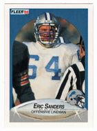 Eric Sanders RC - Detroit Lions (NFL Football Card) 1990 Fleer # 285 Mint