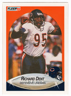 Richard Dent - Chicago Bears (NFL Football Card) 1990 Fleer # 291 Mint