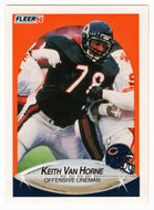 Keith Van Horne - Chicago Bears (NFL Football Card) 1990 Fleer # 302 Mint