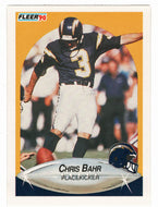 Chris Bahr - San Diego Chargers (NFL Football Card) 1990 Fleer # 303 Mint