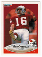 Rich Camarillo - Phoenix Cardinals (NFL Football Card) 1990 Fleer # 332 Mint