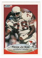 Freddie Joe Nunn - Phoenix Cardinals (NFL Football Card) 1990 Fleer # 337 Mint