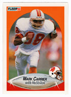Mark Carrier - Tampa Bay Buccaneers (NFL Football Card) 1990 Fleer # 343 Mint