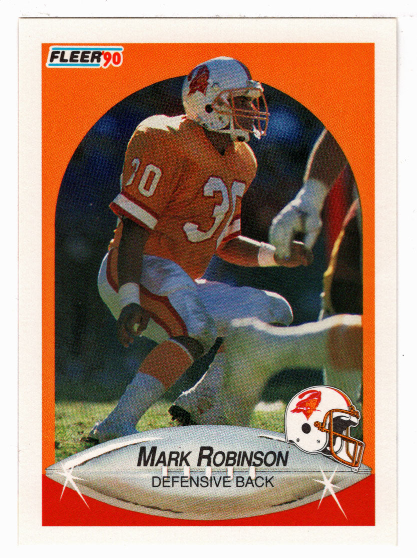 Mark Robinson - Tampa Bay Buccaneers (NFL Football Card) 1990 Fleer # –  PictureYourDreams