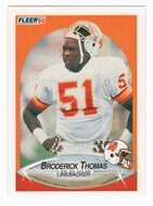 Broderick Thomas - Tampa Bay Buccaneers (NFL Football Card) 1990 Fleer # 357 Mint