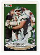 Jeff Criswell RC - New York Jets (NFL Football Card) 1990 Fleer # 359 Mint
