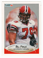 Bill Fralic - Atlanta Falcons (NFL Football Card) 1990 Fleer # 375 Mint