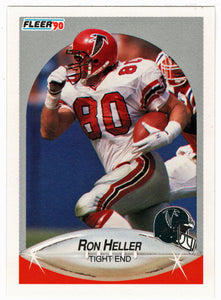 Ron Heller - Atlanta Falcons (NFL Football Card) 1990 Fleer # 378 Mint