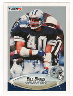 Bill Bates - Dallas Cowboys (NFL Football Card) 1990 Fleer # 385 Mint